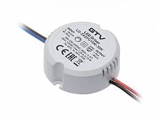 Блок питания для светодиодов 220/12V 15W, IP20, размер 55*22 мм — купить оптом и в розницу в интернет магазине GTV-Meridian.
