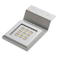 Точечный навесной светодиодный светильник Calderon 1,8W, 12V, алюминий теплый свет — купить оптом и в розницу в интернет магазине GTV-Meridian.